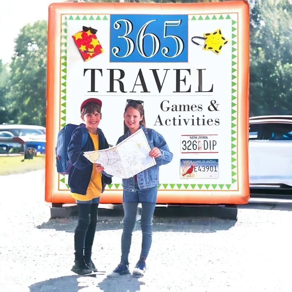 365 Travel Games & Activities Book l Paperback l Solutions Included l Pages: 240